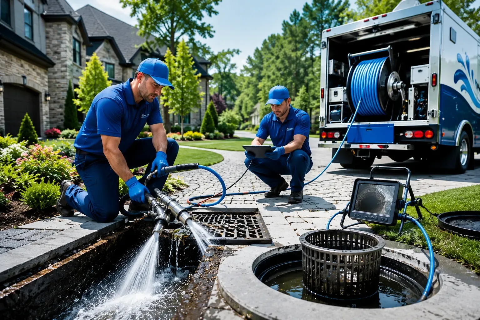 Local outdoor drain cleaning professionals in Glennie, MI